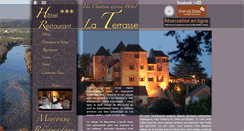 Desktop Screenshot of hotel-la-terrasse.com